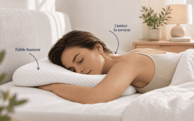 Dormir sur le ventre : quel oreiller choisir pour protéger sa nuque ?